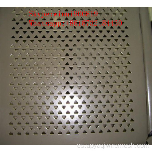 Malla de metal perforado de acero inoxidable con certificado